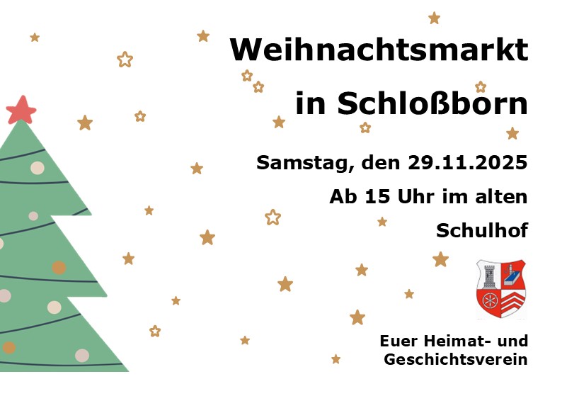 Einladung Weihnachtsmarkt Plakat